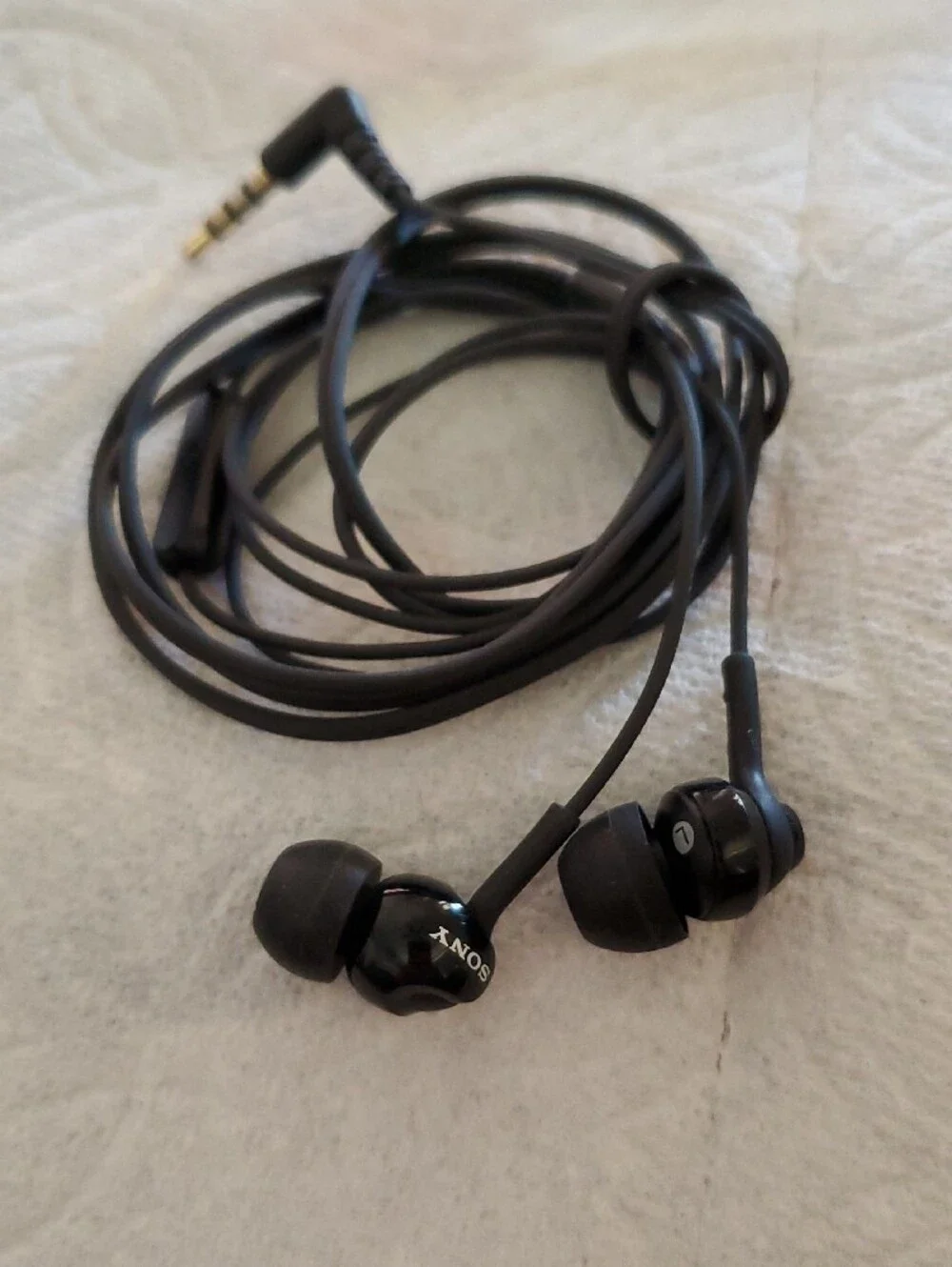 Sony Black Wired In-Ear Earbuds with 3.5mm Plug